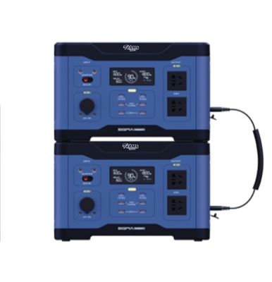 PD65W Portable Outdoor Power Station 600W Mid With LCD Dynamic Display
