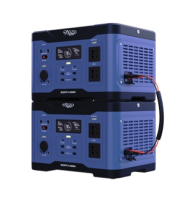 800W 8.5kg Portable Backup Power Station 60Hz With Wireless Charging