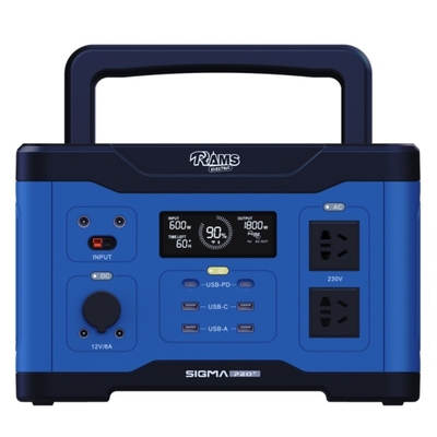800W 8.5kg Portable Backup Power Station 60Hz With Wireless Charging