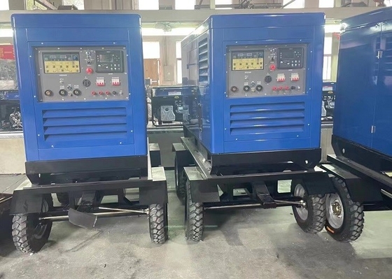 600A Diesel Powered Welder Generators Turbocharged LCD Control