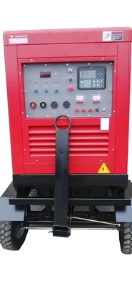 3 Phase 400A Silent Diesel Welding Generator LCD Control Panel  DC12V Electric Start