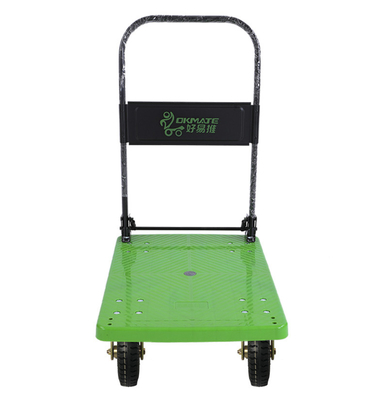 SILENT Foldable Cart Trolley Color Platform 900mm x 600mm Swivel Wheels Included