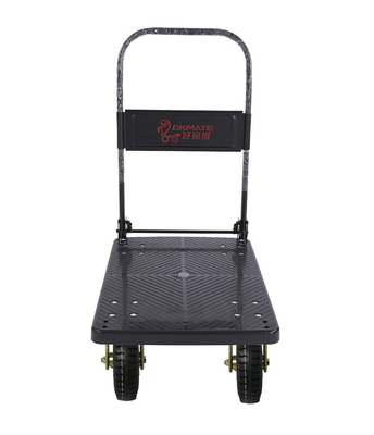 SILENT Foldable Cart Trolley Color Platform 900mm x 600mm Swivel Wheels Included