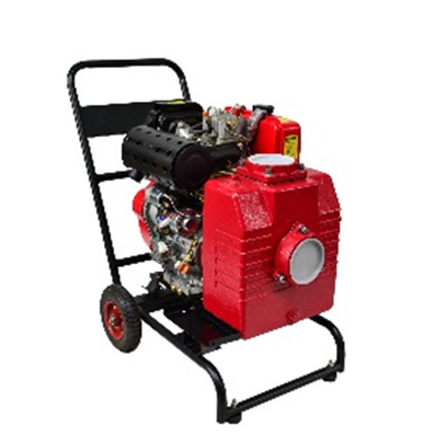 Square agriculture spray pump Gasoline Powered 40m Scope Double outlet