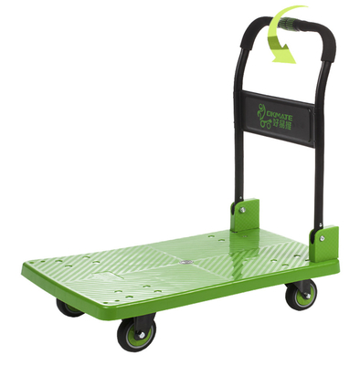 Wear Resistant SILENT 330KG Heavy Duty Folding Trolley Dolly Cart With Wheels