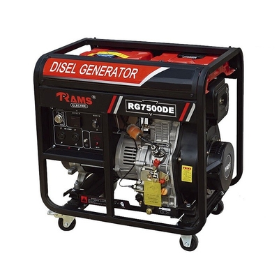 190FD Portable Electric Generator 60HZ 6kw Diesel Genset 120V 220V 240V