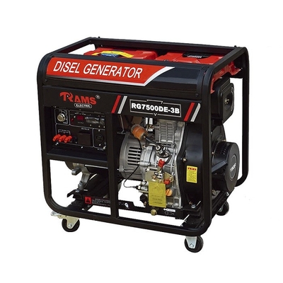 190FD Portable Electric Generator 60HZ 6kw Diesel Genset 120V 220V 240V