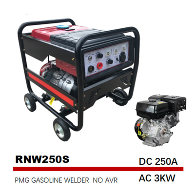 195FE Petrol Ac  Engine Driven Welders Generator Hand Welding MMA