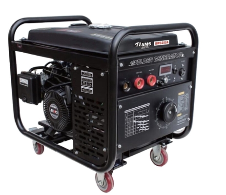 250 Amp Arc Welding Generators Medium Frequency 25L Petrol Tank