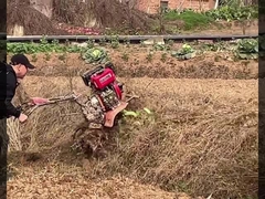 Mini Power Tiller 4-WD-Self Propelled 180mm #directconnecte#MiniPowerTiller#Easyclimb